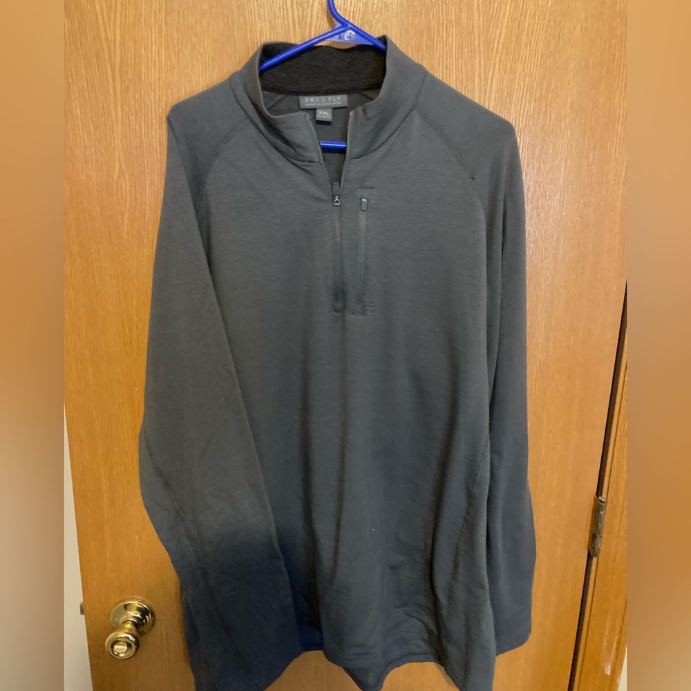 Mens Free Fly 1/4 Zip Sweater